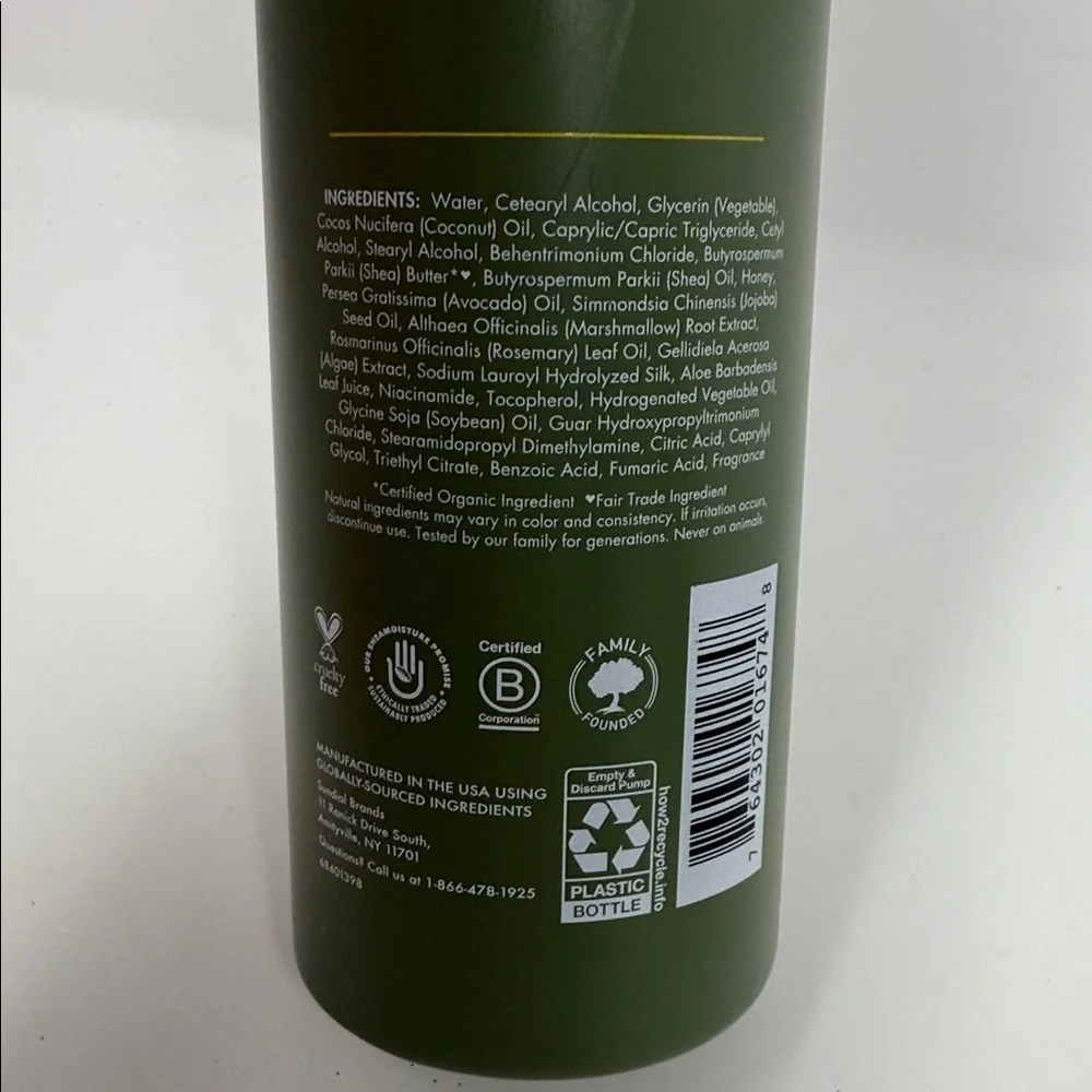 3 New Shea Moisture Men Avocado Butter & Manuka Honey Deep Conditioner 15 fl oz